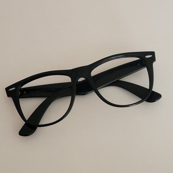 Vintage Ray Ban Wayfarer II Sunglasses Frames Only Black B&L 5022 Made In USA - Picture 3 of 12